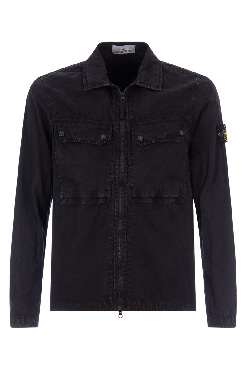 STONE ISLAND SHIRT 7915102WN ZWART