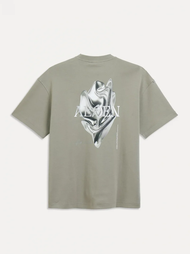 AEDEN T-SHIRT MICKEY TEE M-GROEN
