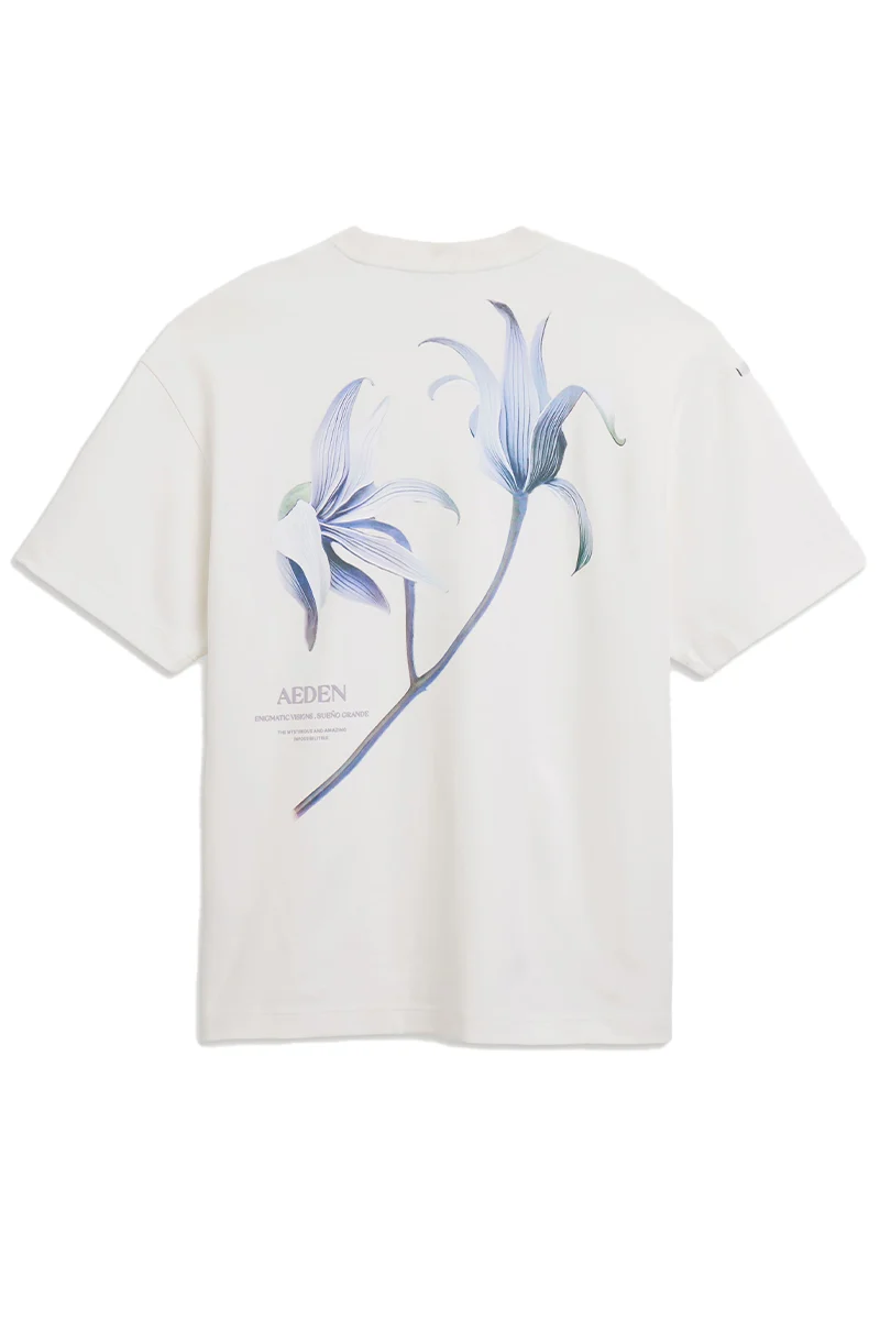 AEDEN T-SHIRT MISTY TEE OFF WHITE