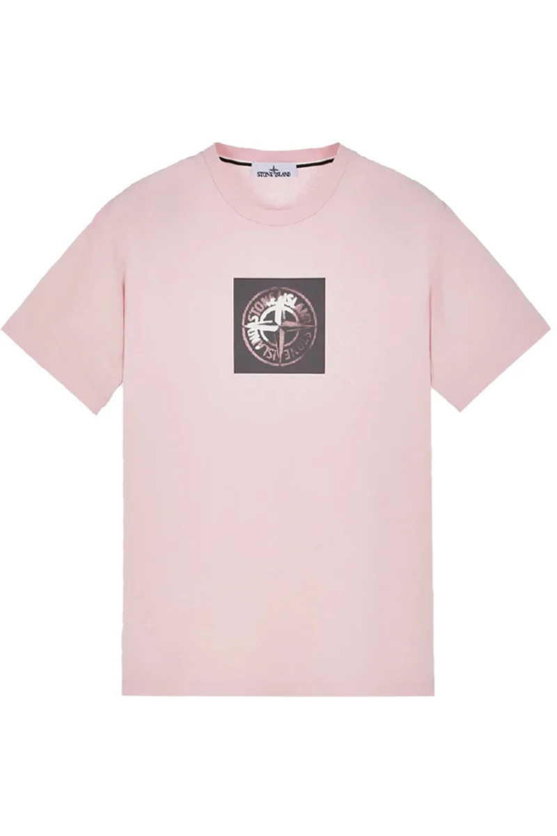STONE ISLAND T-SHIRT 80152NS83 ROZE