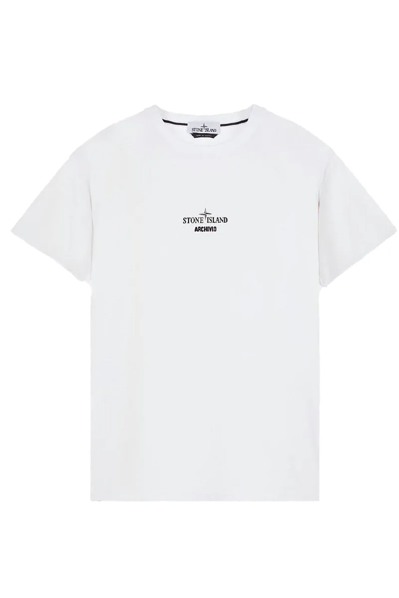 STONE ISLAND T-SHIRT 80152NS91 WIT