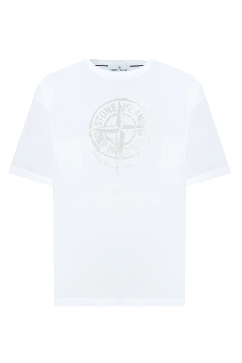 STONE ISLAND T-SHIRT 80152RC87 WIT