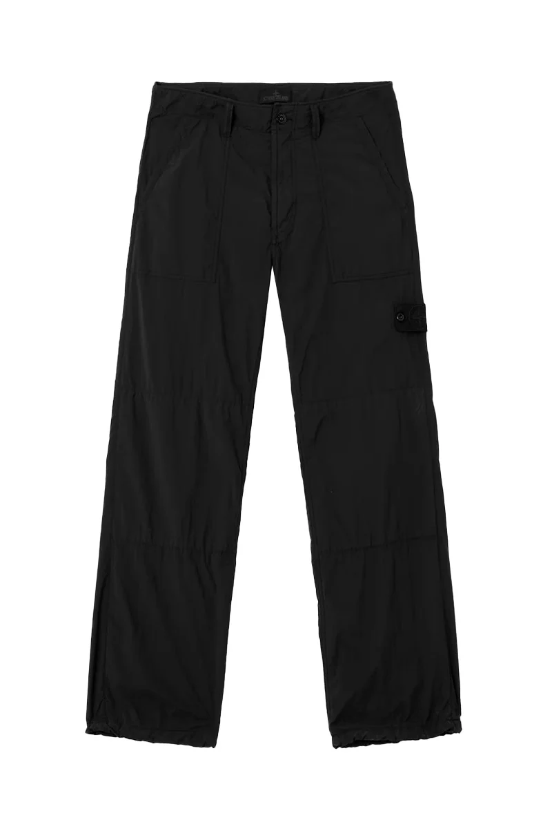 STONE ISLAND PANTALON 3100012 S00F6 ZWART