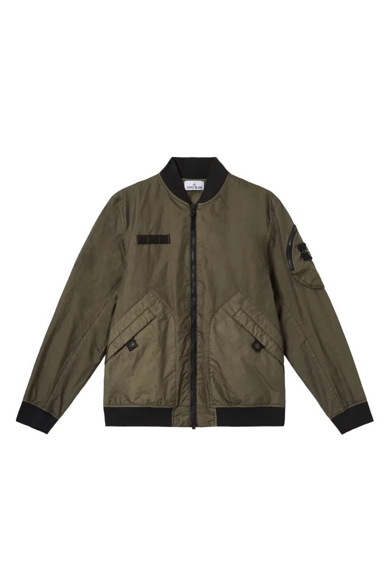 STONE ISLAND JAS 4100004 S0A21 ARMY