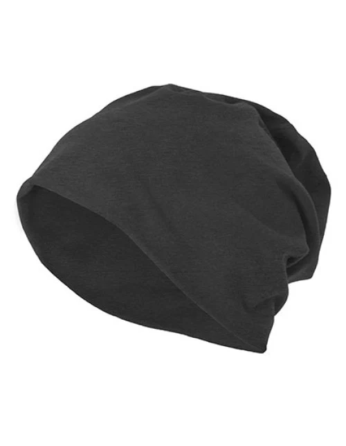 Build Your Brand - Jersey Beanie - Charcoal (Heather)
