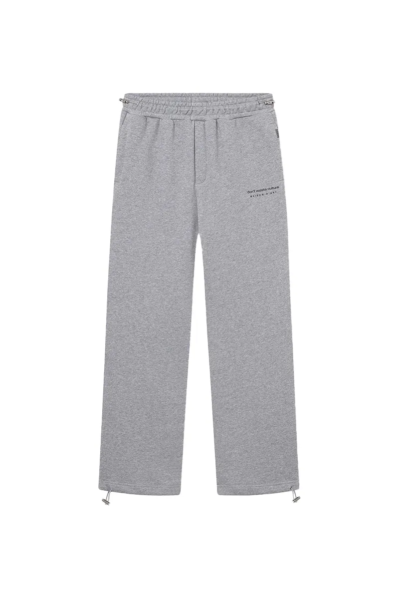 DONT WASTE CULTURE JOGGING BROEK BOWEN L-GRIJS