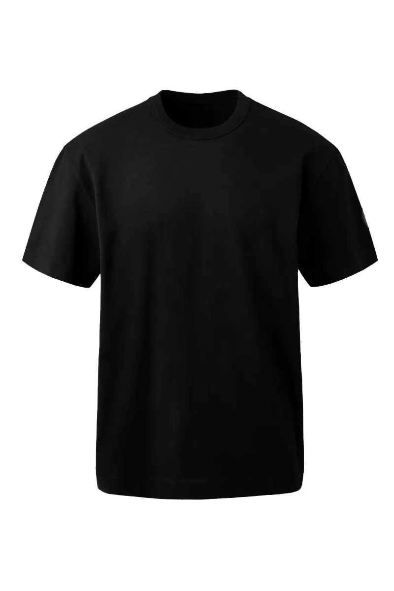 CANADA GOOSE T-SHIRT GLADSTONE RELAXED ZWART