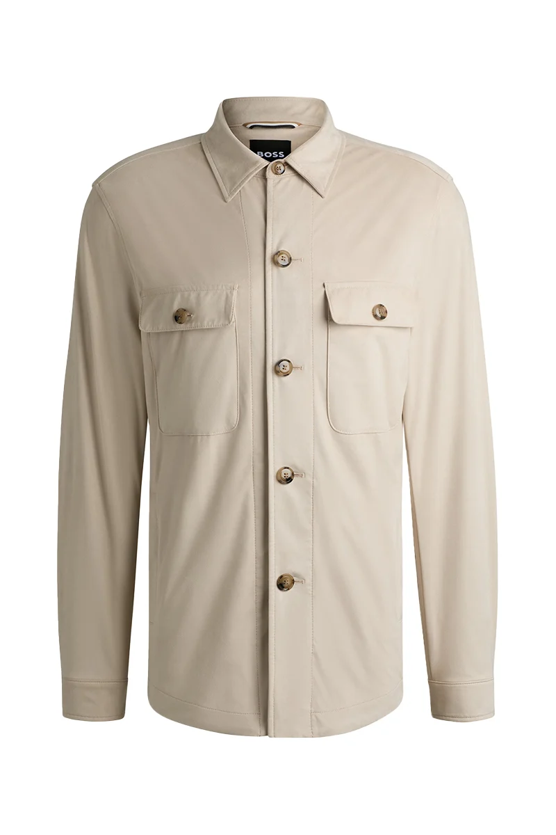 HUGO BOSS SHIRT C-CARPER-OS-244 L-BRUIN