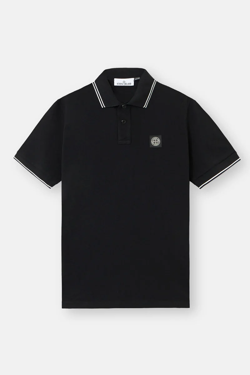 STONE ISLAND POLO K2K15 2200007 S0018 ZWART