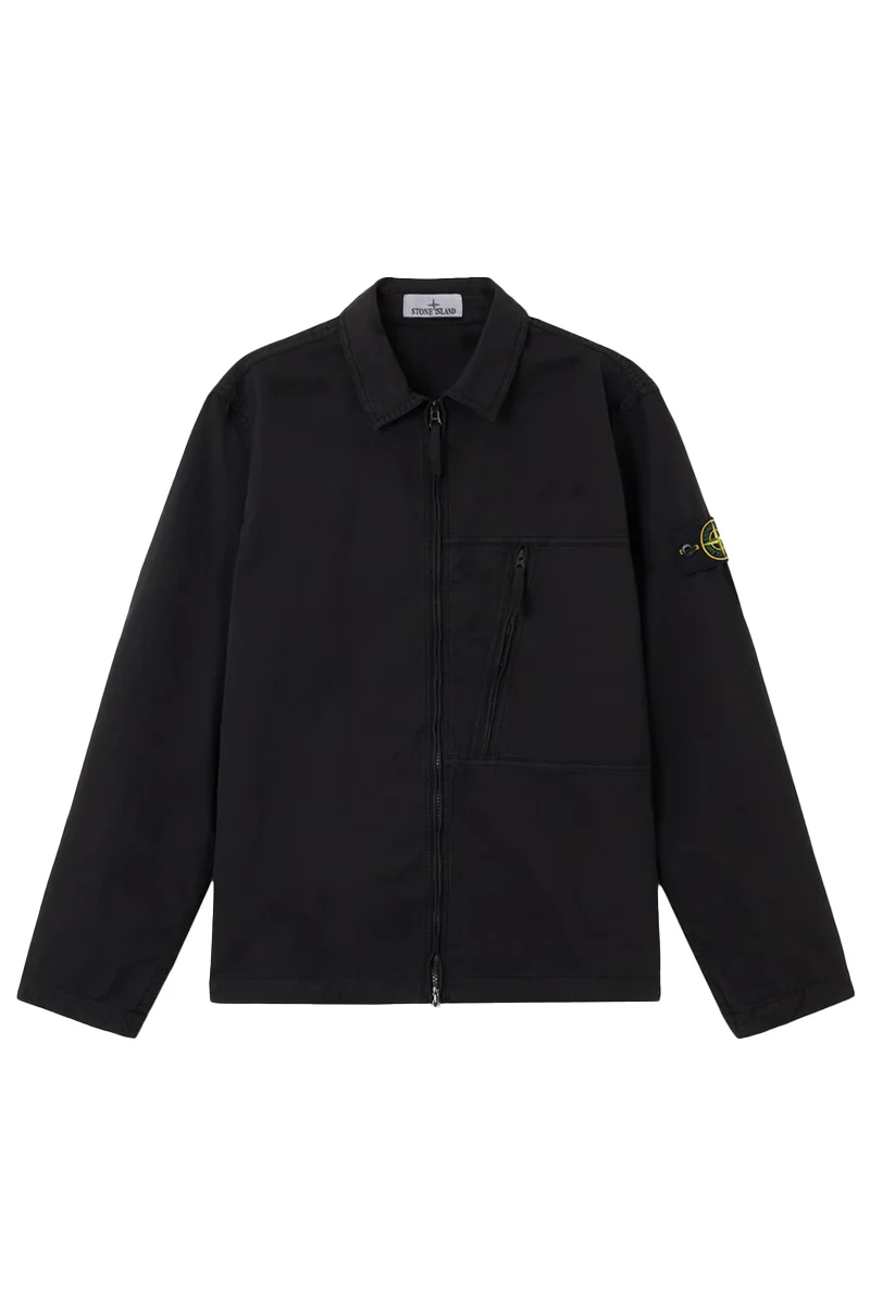 STONE ISLAND SHIRT K2S15 1200003 S0010 ZWART