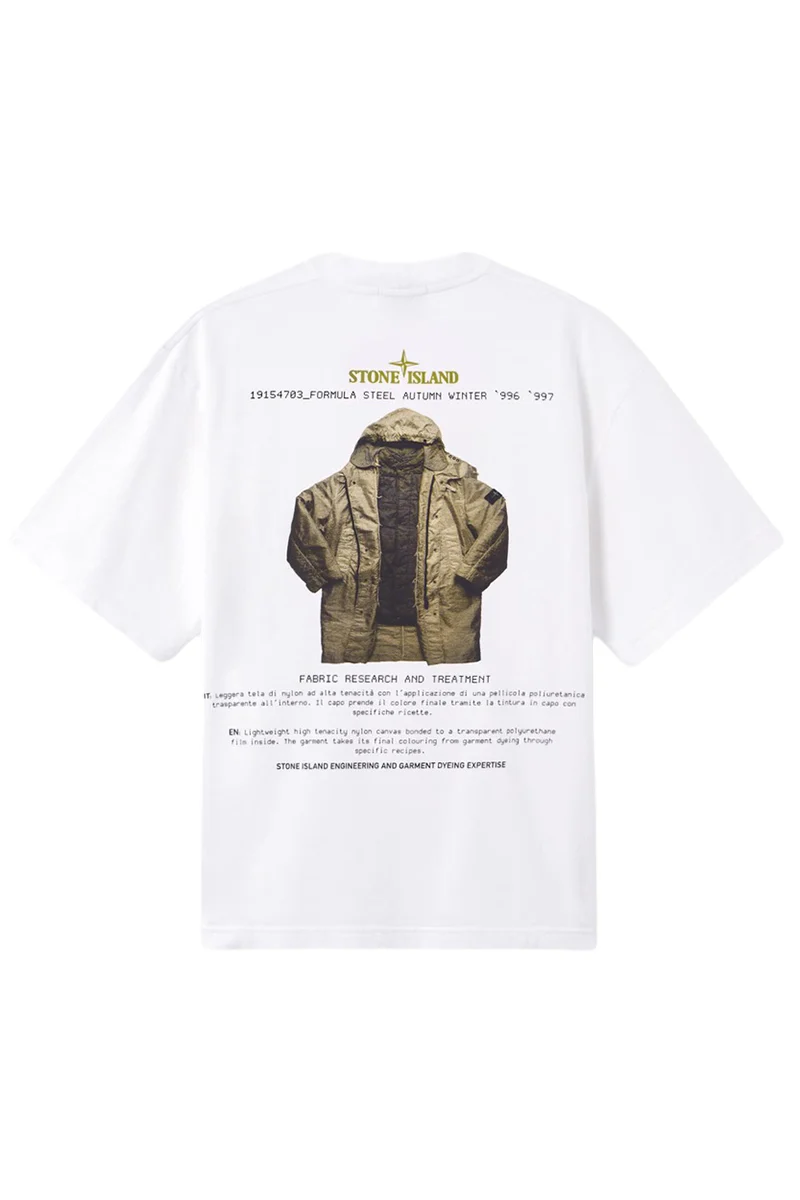 STONE ISLAND T-SHIRT K2S15 2100037 S0091 WIT