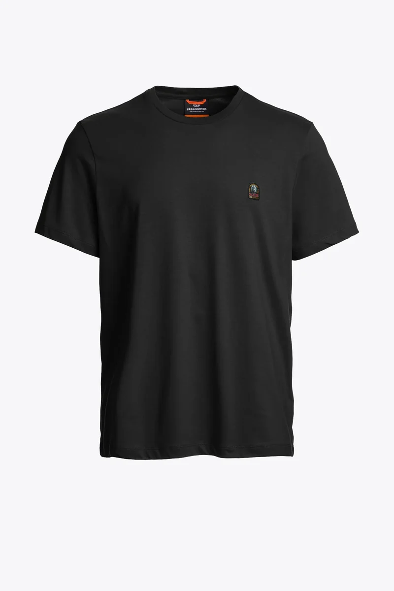 PARAJUMPERS T-SHIRT PATCH TEE-M ZWART