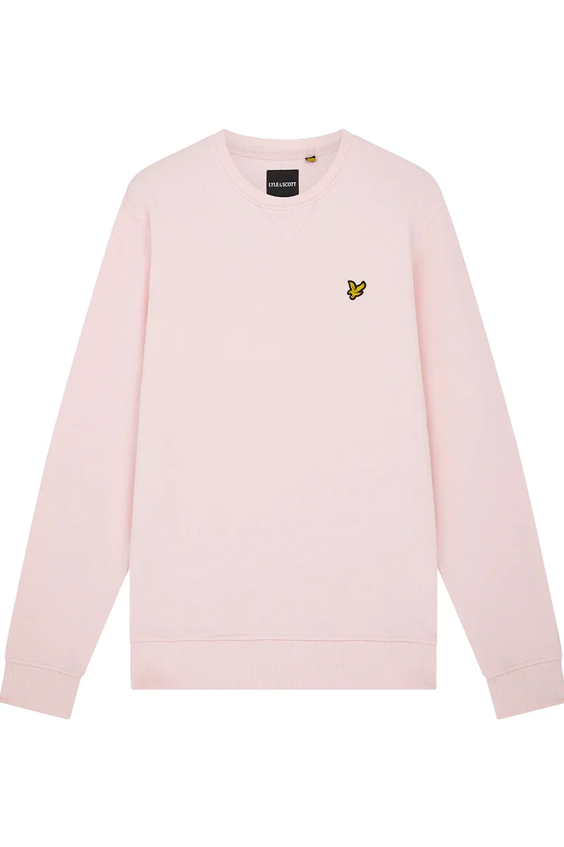 Lyle and Scott SWEATER CREW NECK SWEATSHIRT ROZE
