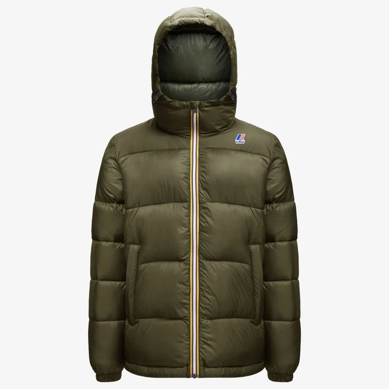 K-WAY JAS CLAUDE HEAVY WARM GROEN