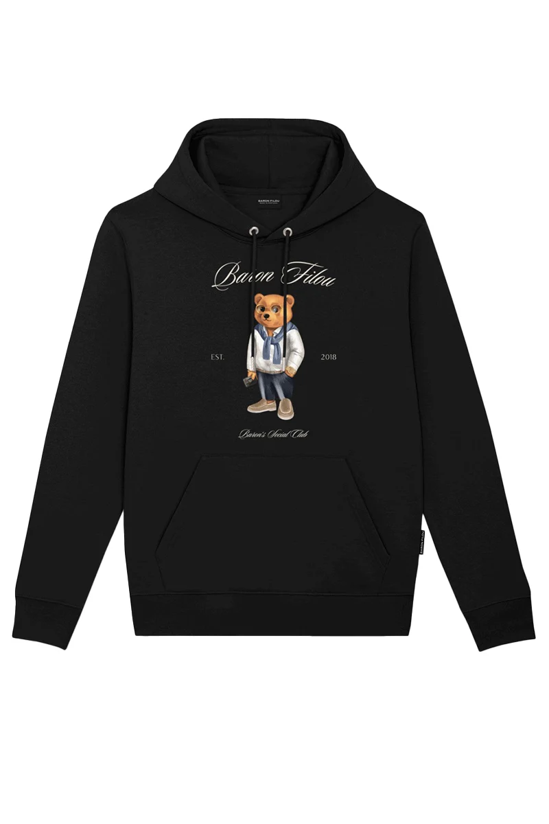 BARON FILOU SWEATER THE MILLIONAIRE CLII HOODIE ZWART