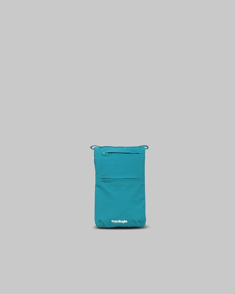 TOPOLOGIE TAS PHONE SACOCHE PAPERY AQUA
