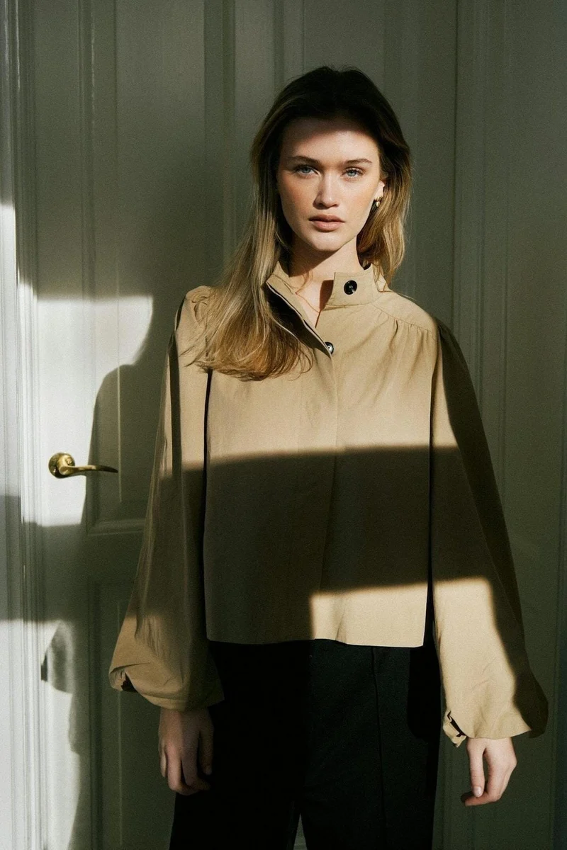 Neo Noir - Tirsa Twill Jacket 168103 - 213 - Sand