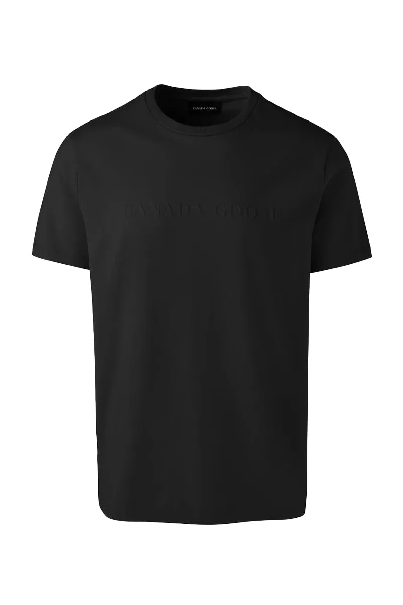 CANADA GOOSE T-SHIRT EMERSON MEN'S CREWNECK ZWART