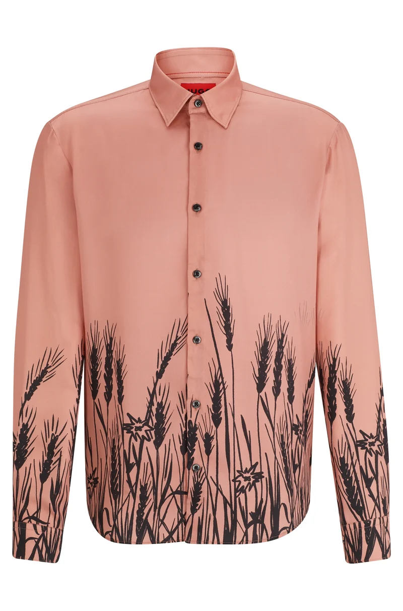 HUGO BOSS SHIRT ERMO 50508647 ROOD