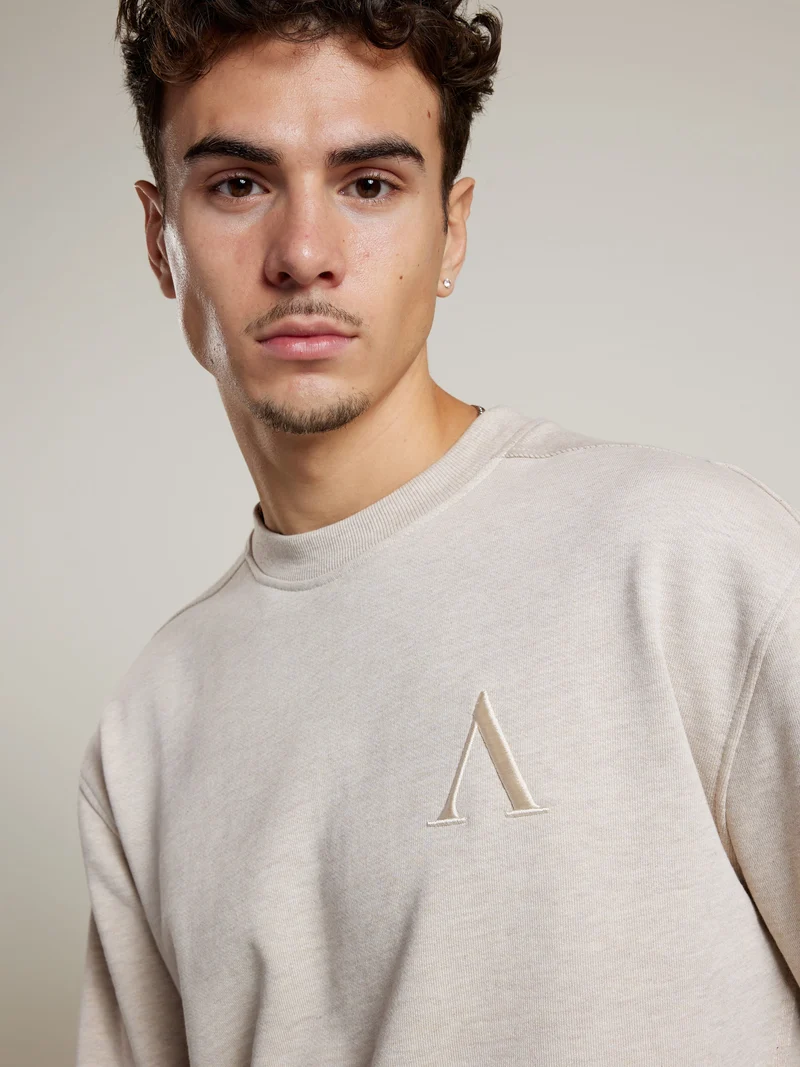 AEDEN SWEATER ROMEO SWEATER BEIGE