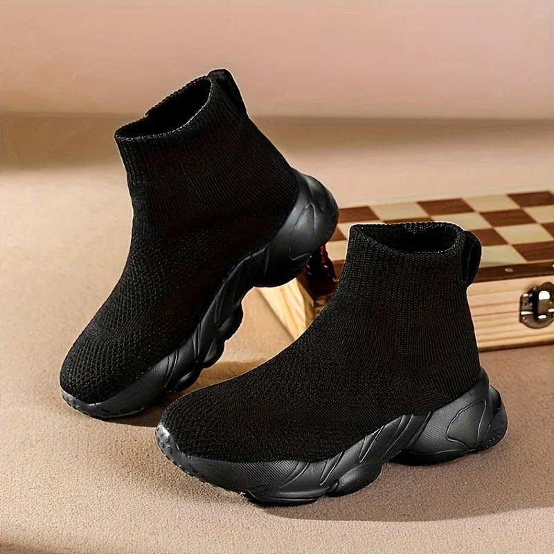 Ademende geweven sokschoenen voor jongens en meisjes