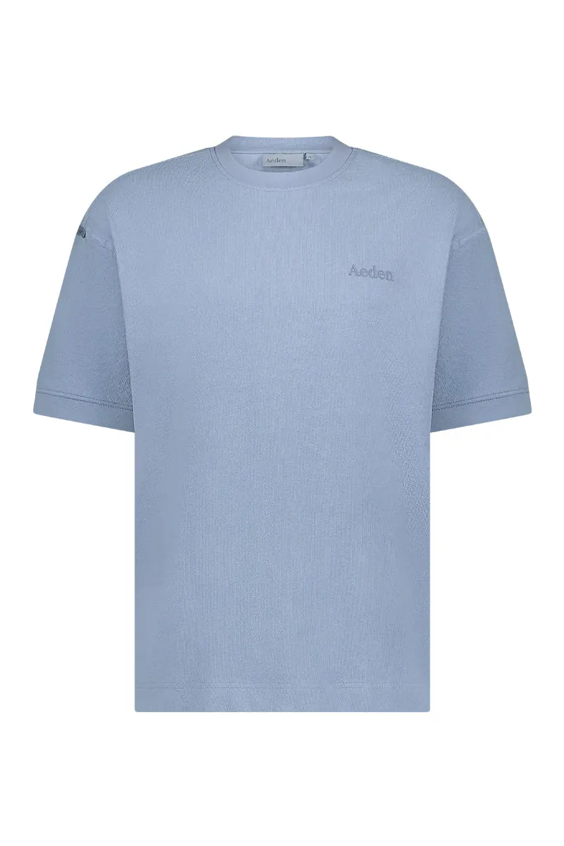 AEDEN T-SHIRT JORDAN L-BLAUW
