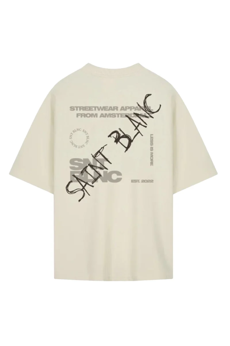 Saint Blanc T-SHIRT ORIGINAL T-SHIRT OFF WHITE