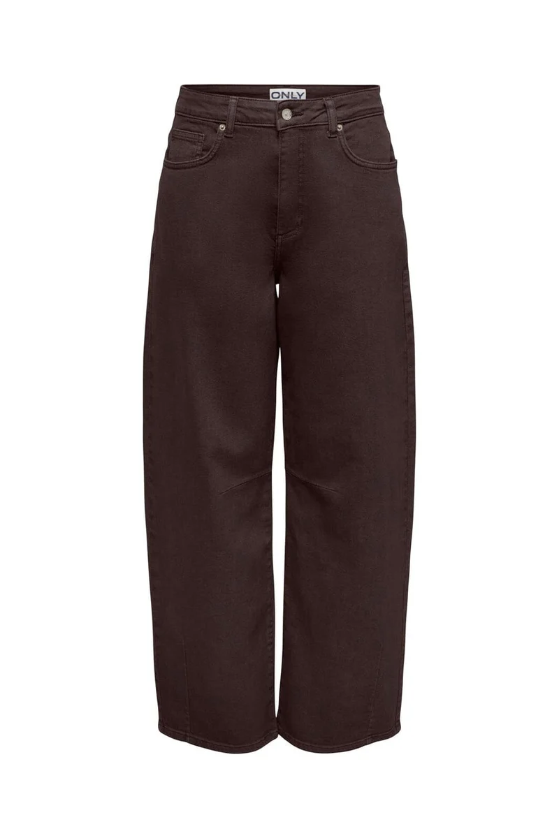 Only - Onlcalla Baggy Barrel Pant Cc - 5100935 Chocolate Torte