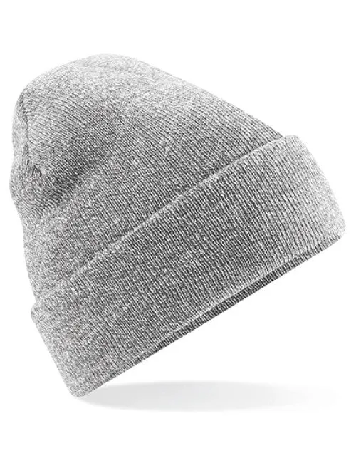 Beechfield - Original Cuffed Beanie - Heather Grey