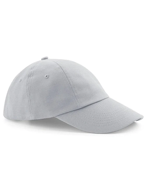 Beechfield - Low Profile Heavy Cotton Drill Cap - Light Grey