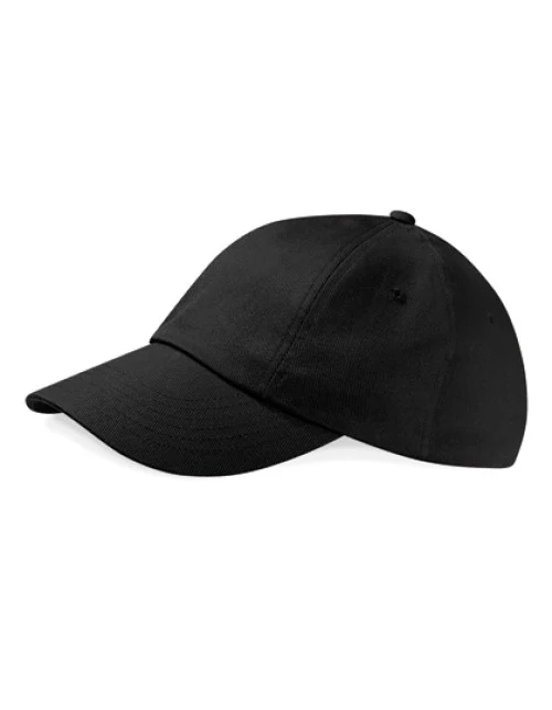 Beechfield - Low Profile Heavy Cotton Drill Cap - Black
