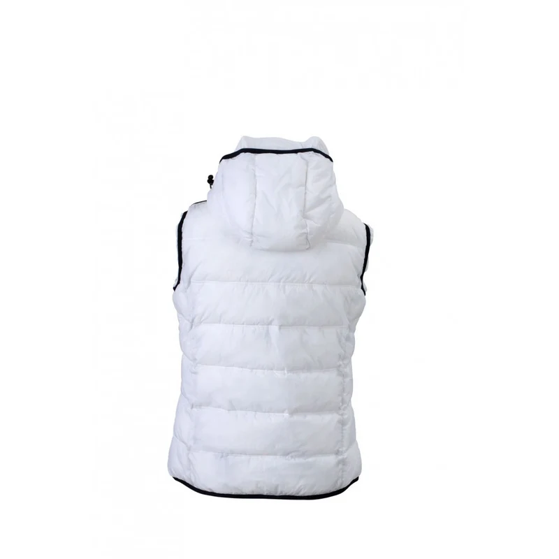 James & Nicholson - Maritime Dames Bodywarmer - White/Navy