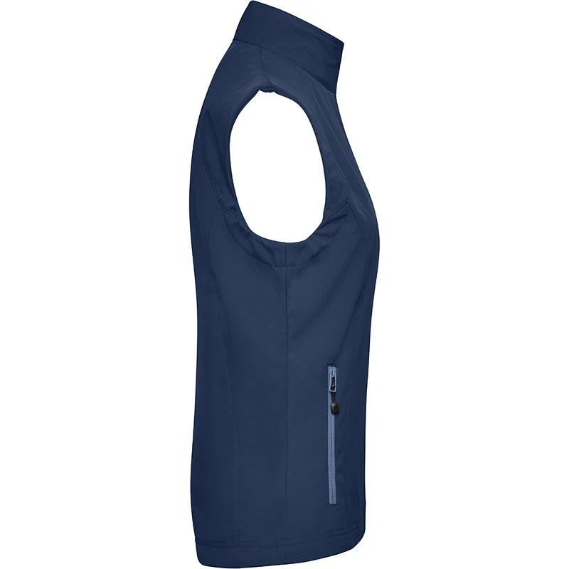 James & Nicholson - Softshell Dames Bodywarmer - Navy