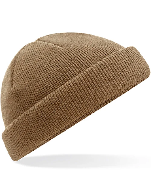 Beechfield - Recycled Mini Fisherman Beanie - Biscuit