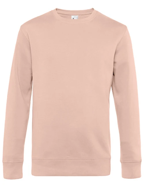 B&C BE INSPIRED - KING Crew Neck Sweat_° - Soft Rose