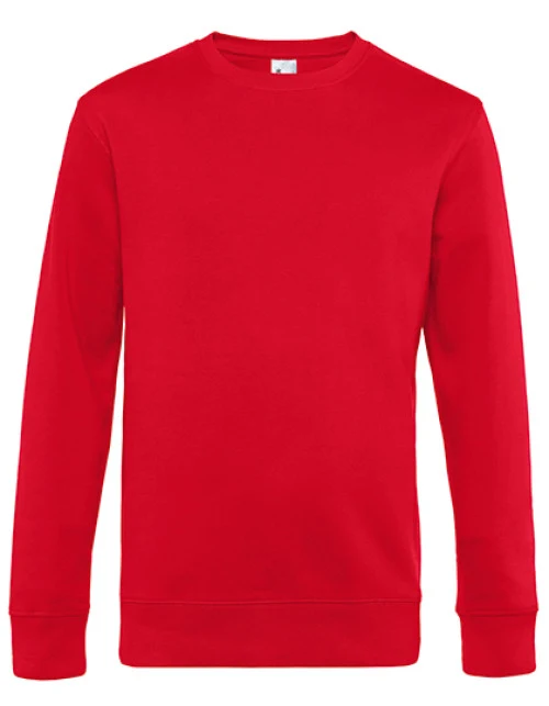 B&C BE INSPIRED - KING Crew Neck Sweat_° - Red