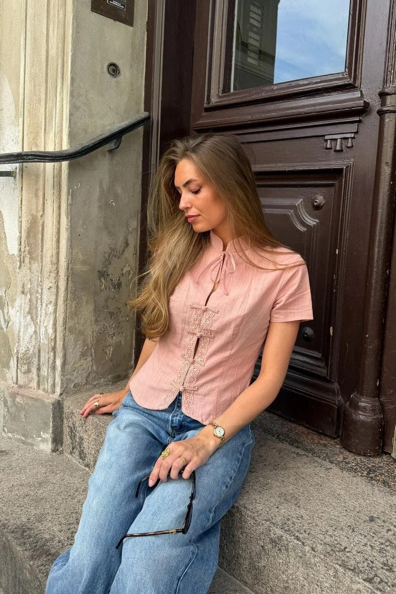 Byic - Tyraic Blouse A25366 - Dusty Rose