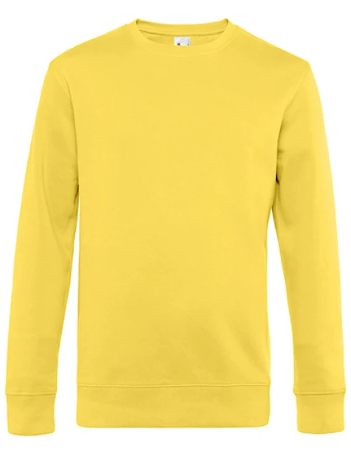 B&C BE INSPIRED - KING Crew Neck Sweat_° - Yellow Fizz