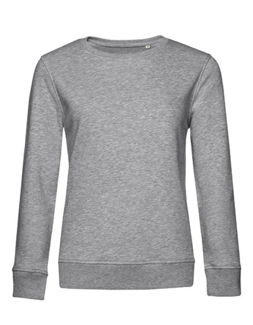B&C - Inspire Crew Neck Sweatshirt Dames - Heather Grey XS (uitverkoop)