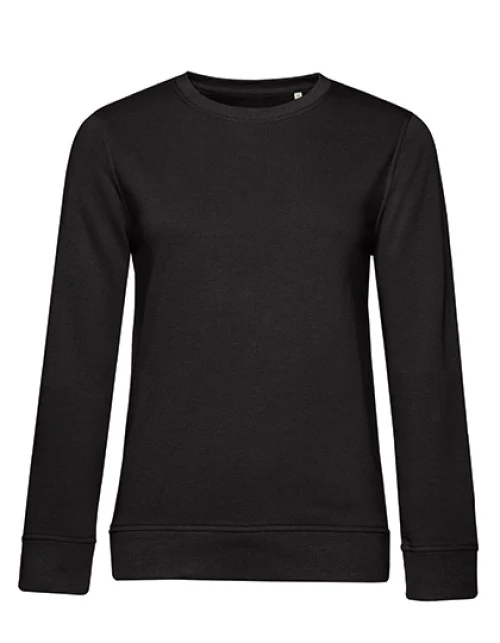 B&C - Inspire Crew Neck Sweatshirt Dames - Black Pure