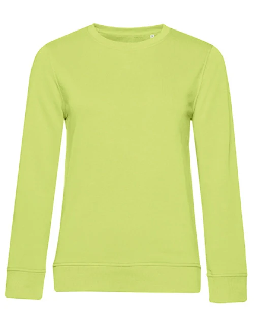 B&C - Inspire Crew Neck Sweatshirt Dames - Lime