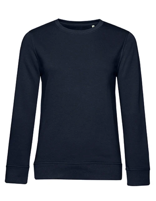 B&C - Inspire Crew Neck Sweatshirt Dames - Navy Blue