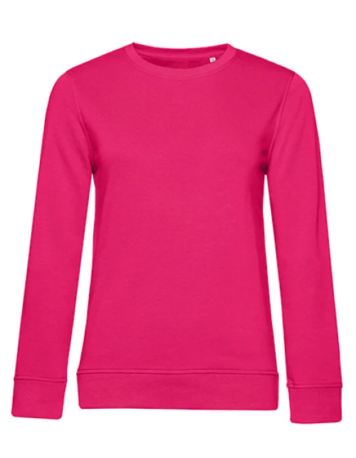 B&C - Inspire Crew Neck Sweatshirt Dames - Magenta Pink