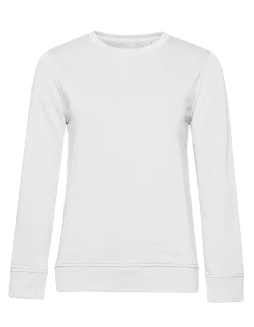 B&C - Inspire Crew Neck Sweatshirt Dames - White