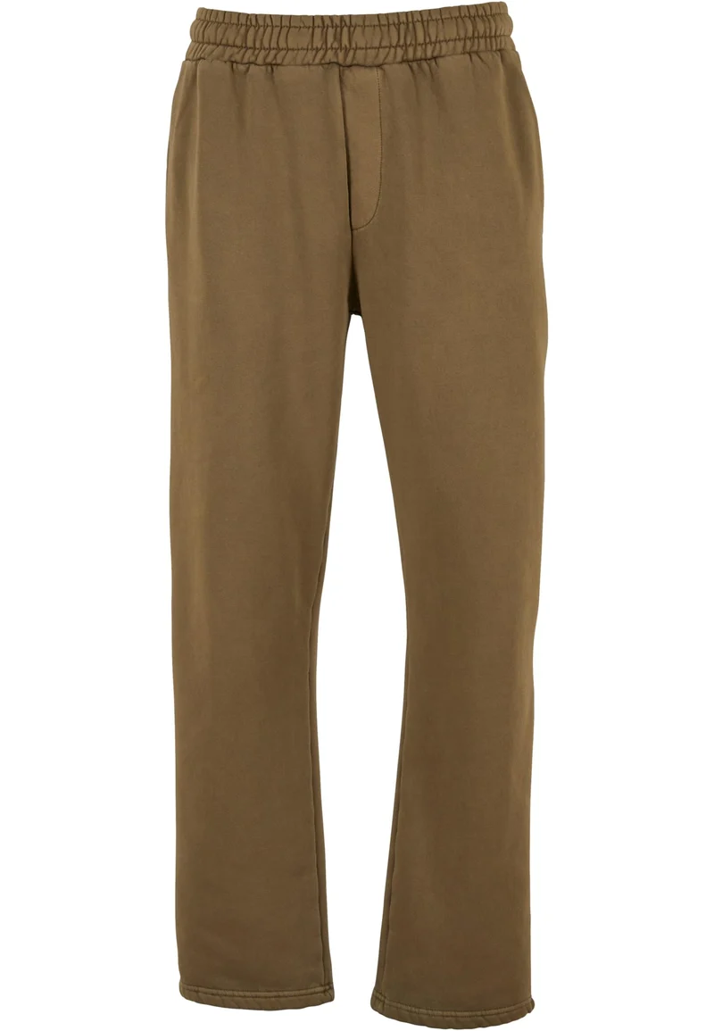 Build Your Brand - Vintage Heavy Trackpants - Warm Khaki L (uitverkoop)