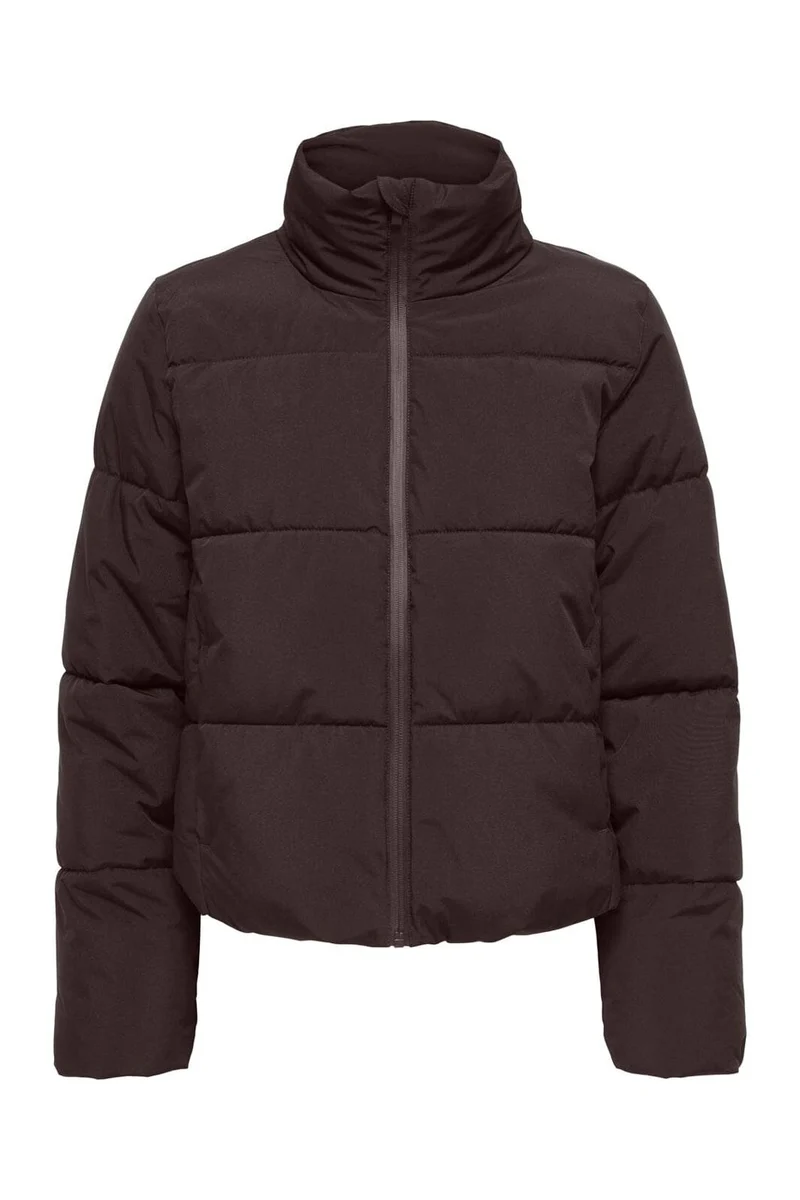 Jdy - Jdyluna Short Puffer Hab - 5102581 Chocolate Torte