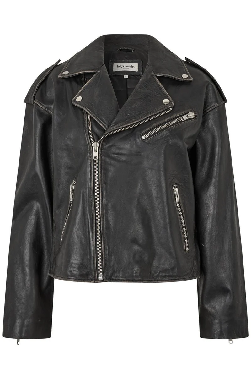 Lollys Laundry - Lilll Leather Jacket - 99 Black