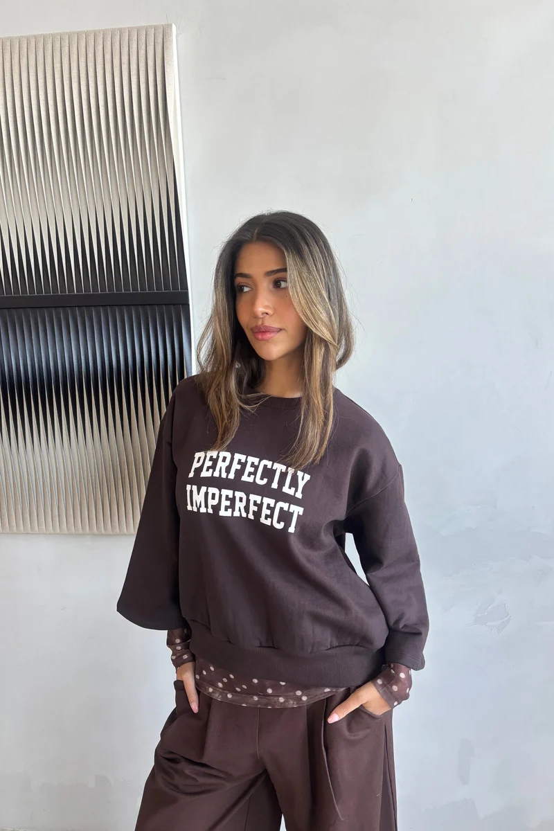 Continue - Sissie Sweat 15350 - Brown