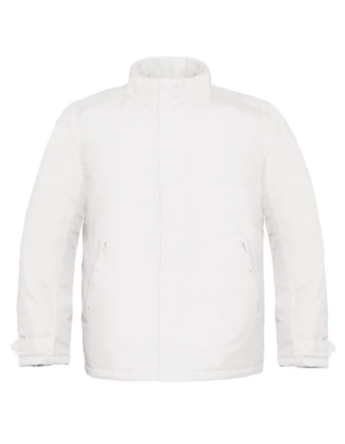 B&C COLLECTION - Men´s Jacket Real+ - White