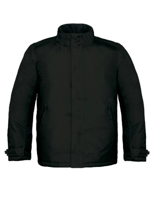 B&C COLLECTION - Men´s Jacket Real+ - Black
